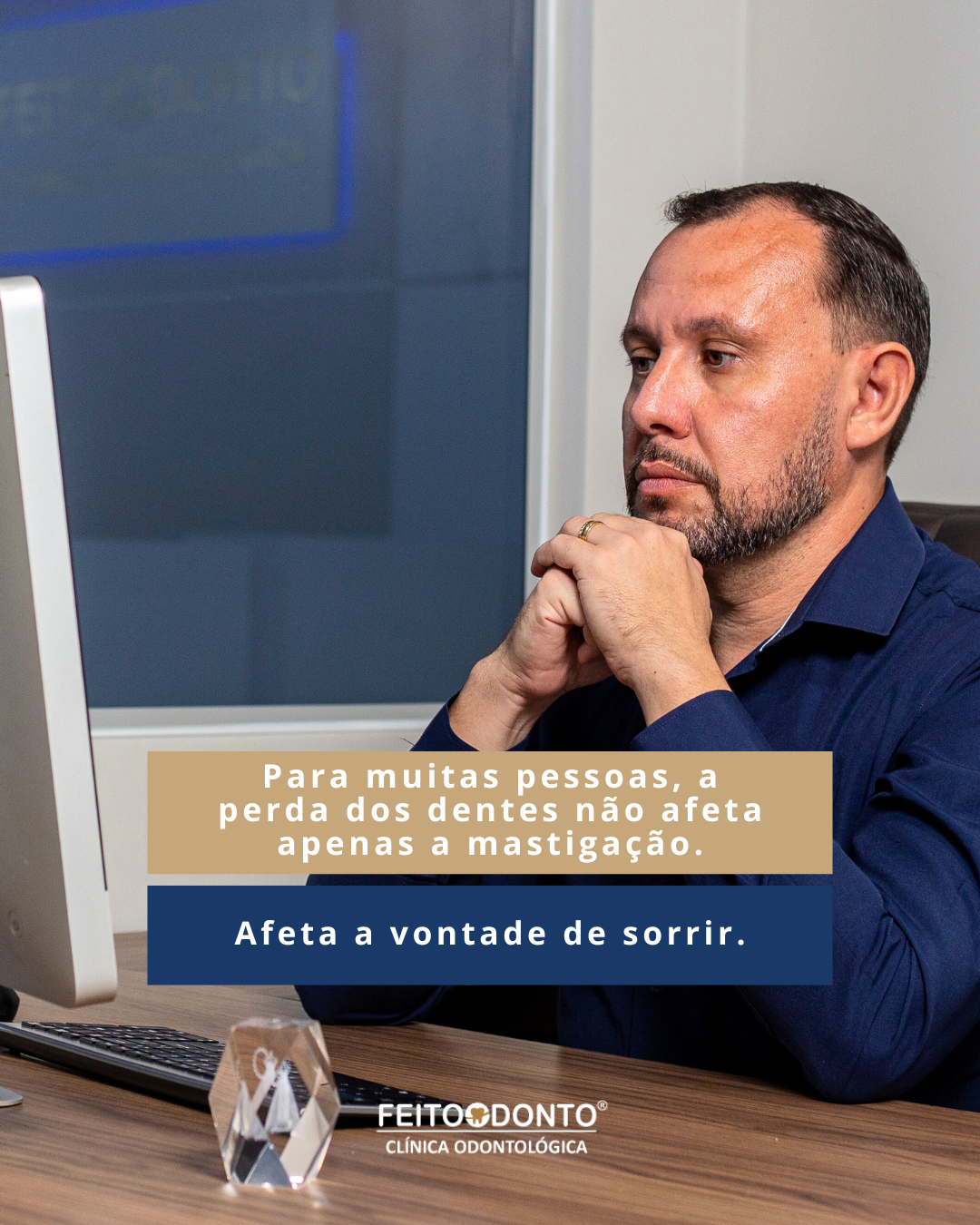 A perda dos dentes pode afetar muito mais do que a mastigação